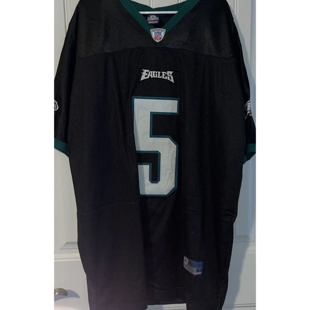 Vintage Reebok NFL Phila. Eagles Donovan McNabb Embroidered Jersey Sz XL/56